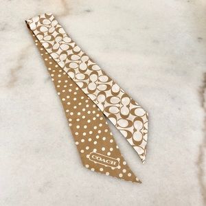 NWOT Coach Purse Scarf
